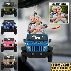 Personalized Wrangler Off-Road Car Hanging Ornament - Great Gift For Beloved One