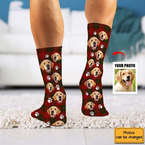 Gift For Dog Lover Upload Photo Socks