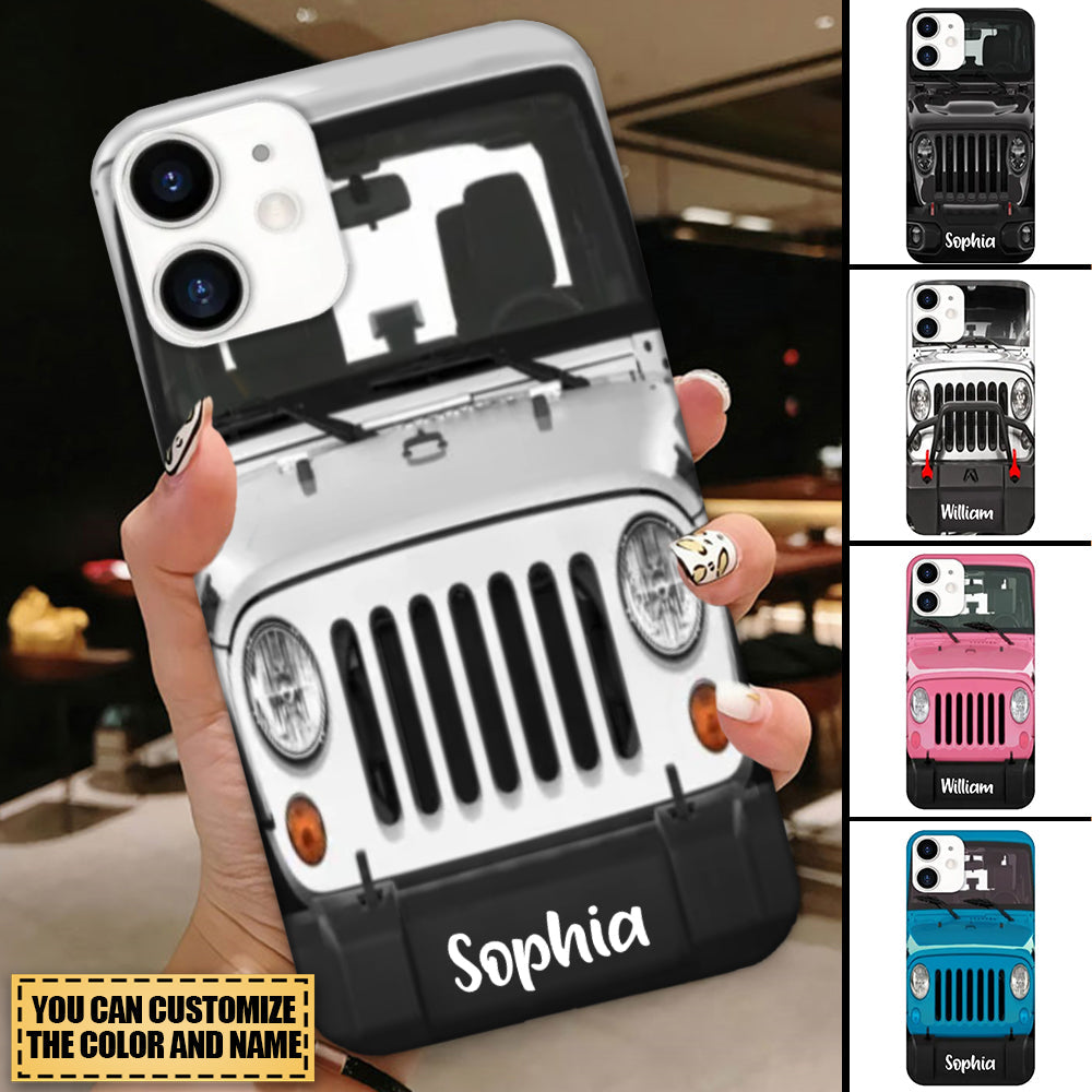 Custom personalized off-road car phone case