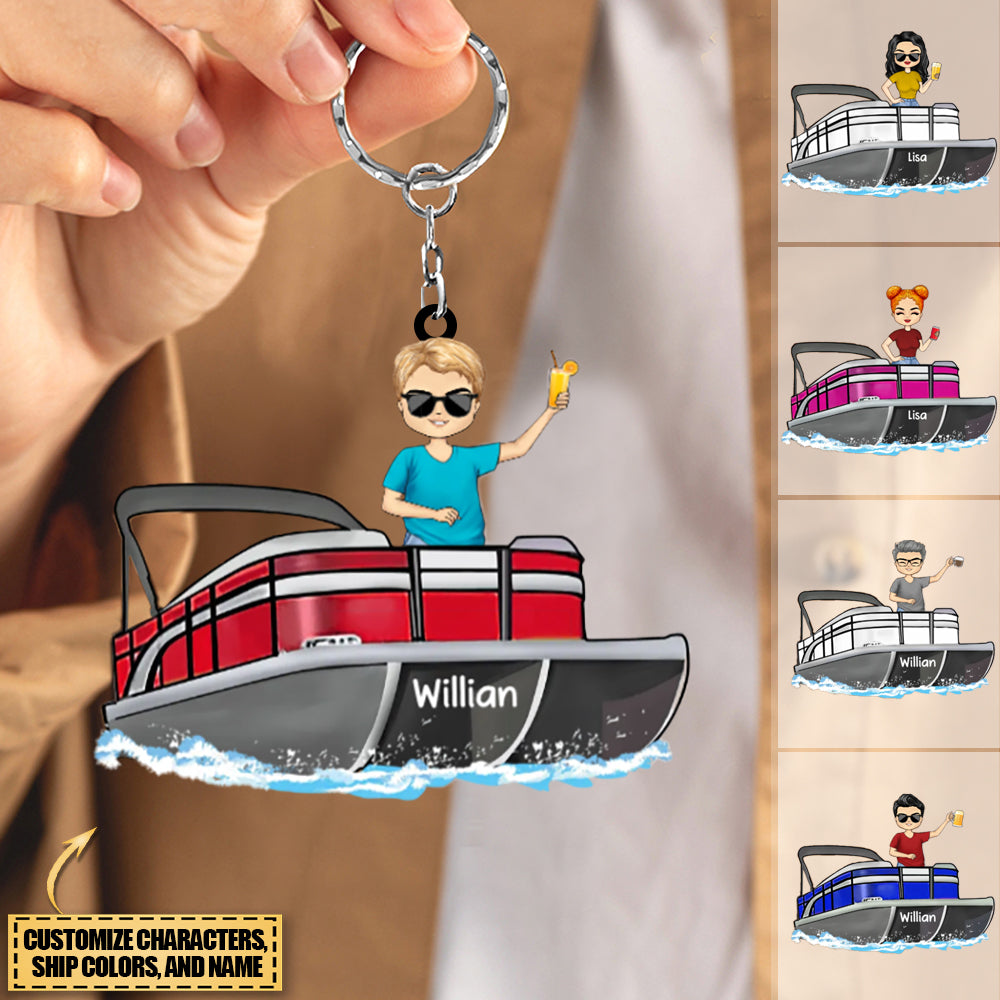 Funny Pontooning Grandma Pontoon Boat Lover Gift For Womens Unisex