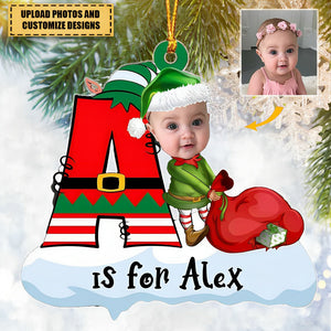 Personalized Acrylic Ornament Custom Photo For Christmas