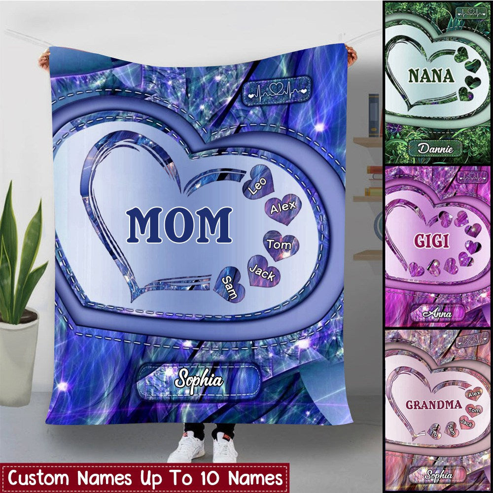 Name blanket best sale for grandma