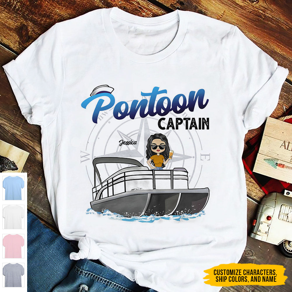 Funny Pontooning Grandma Pontoon Boat Lover Gift For Womens Unisex