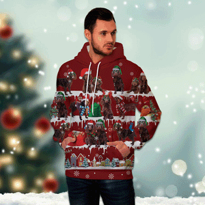 Boykin - Snow Christmas - 3D Hoodie