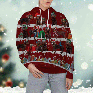 Boykin - Snow Christmas - 3D Hoodie