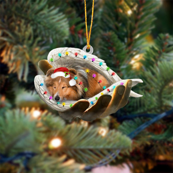 Sheltie sales christmas ornaments